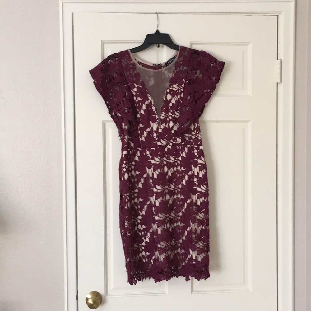 Nordstrom “Soiéblu” Lace Overlay Dress